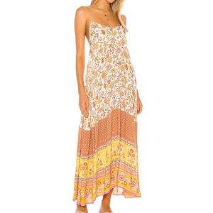 Spell X revolve portobello road strappy dress